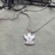 1 Halskette mit Engel-Anhänger