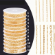 1 Spule Kette Meterware goldfarbig
