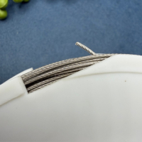 8m Edelstahldraht silberfarbig 1,0mm